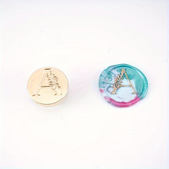 Letter Pattern Seal Brass Seal Head For Sealing Wax