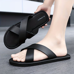 Men's Non Slip Sandals Wear resistant Comfy Beach Shoes Summer