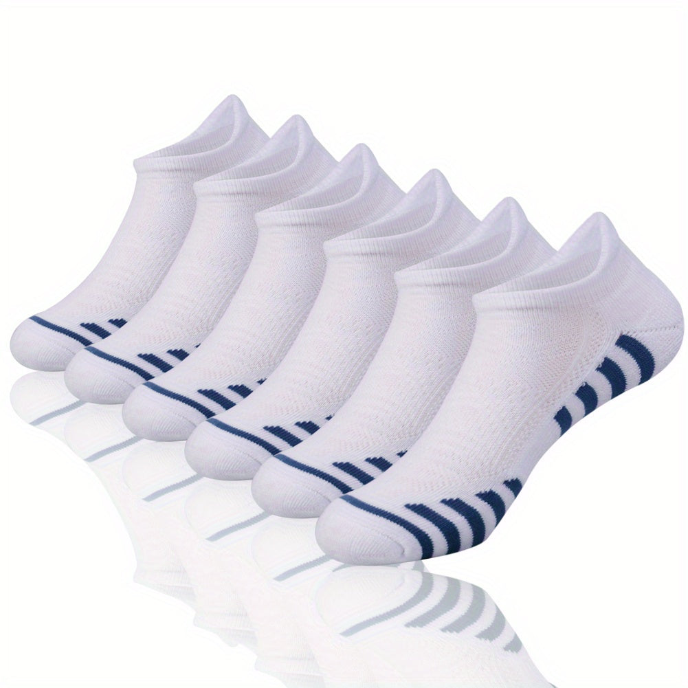 6 Pairs Colorblock Short Socks for Women