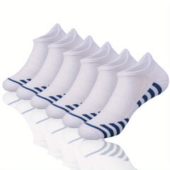 6 Pairs Colorblock Short Socks for Women