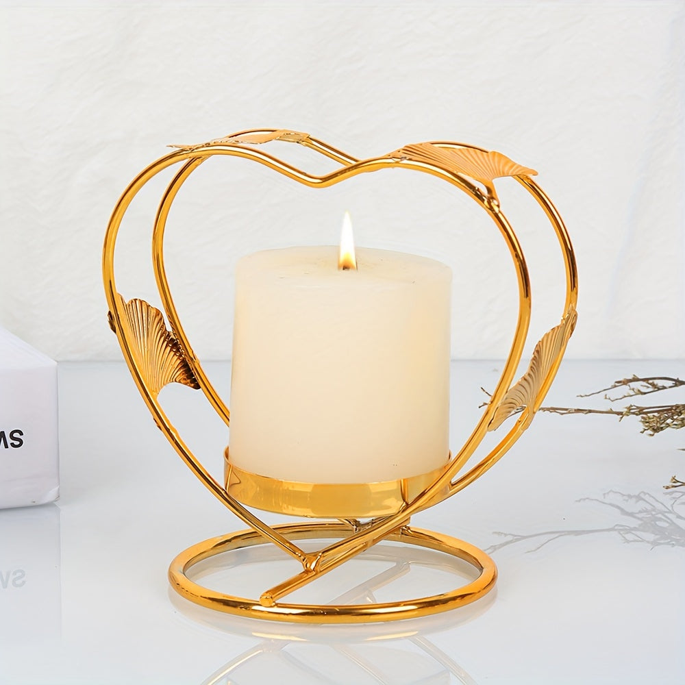 Nordic Iron Candle Holder for Living Room Decor
