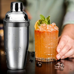 9pcs Bartender Kit 750ml Stainless Steel Cocktail Shaker Set for Bar Pub Club