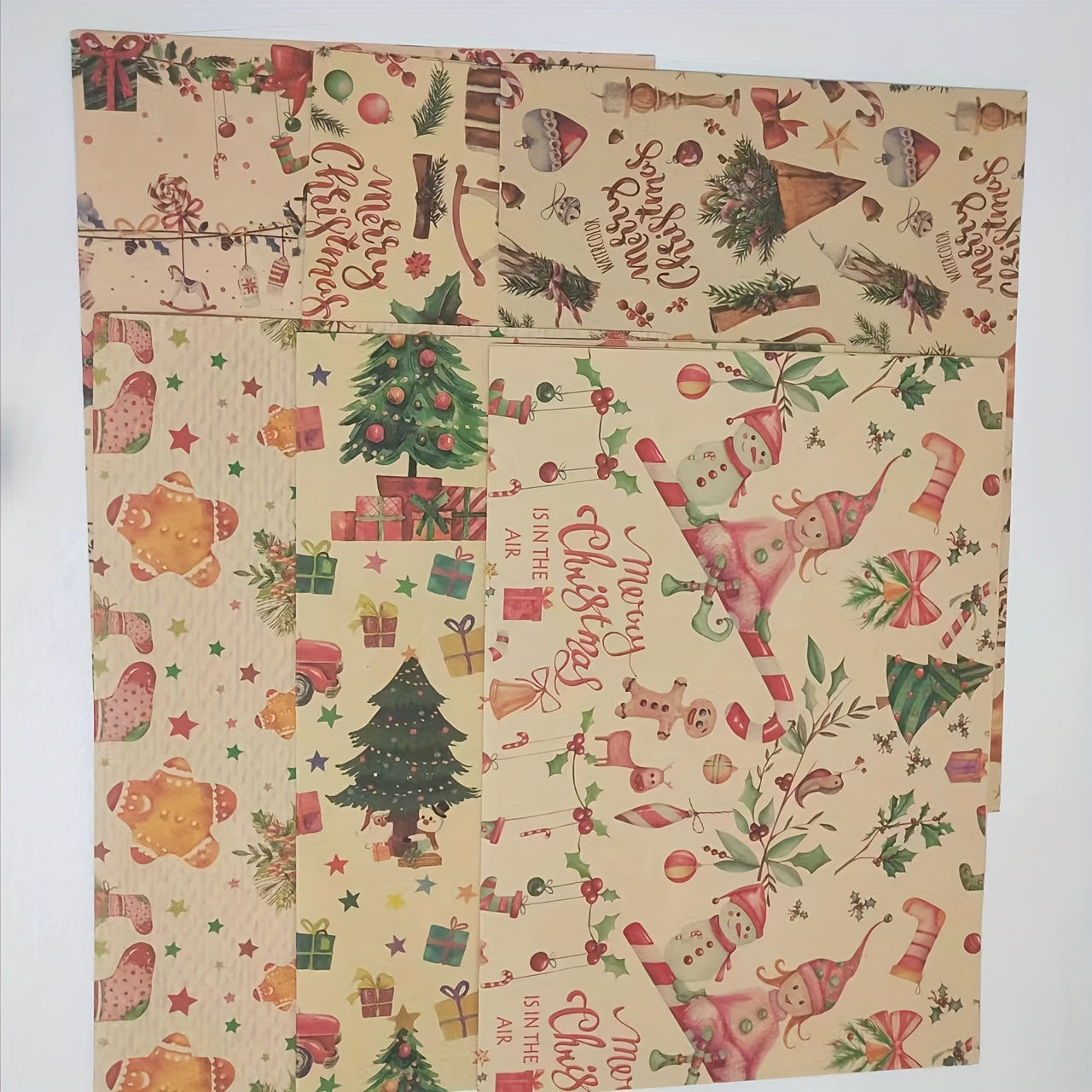 Colorful Cartoon Birthday Gift Wrapping Paper Roll