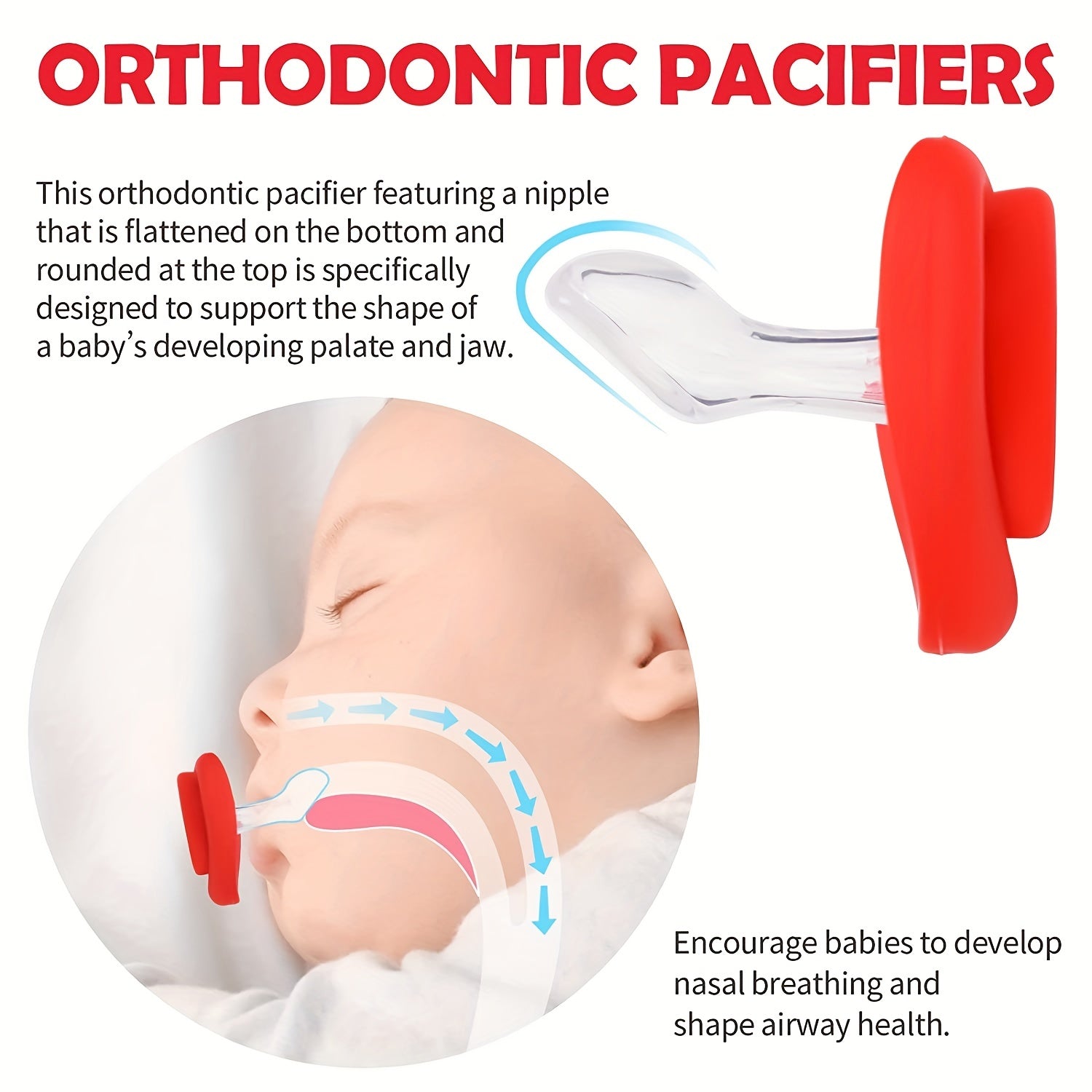 Funny Lips Pacifier for a Mommy's Touch