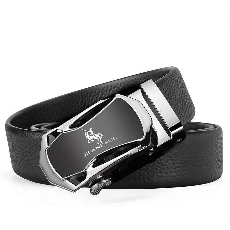 Men's PU Leather Automatic Buckle Belt