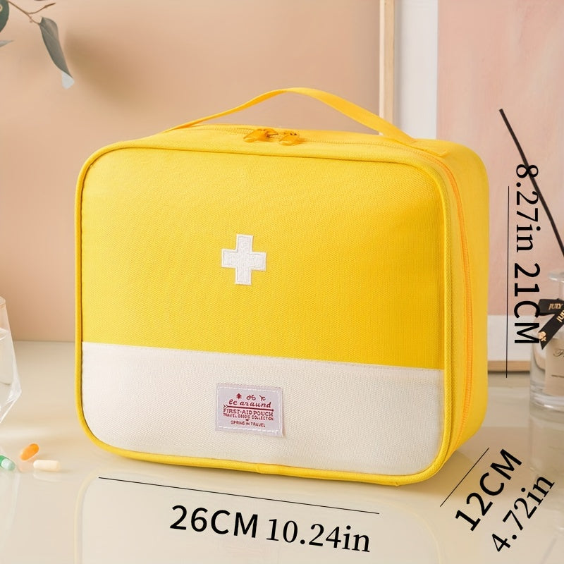 Large Capacity Empty First Aid Bag for Family Outdoors Camping Office