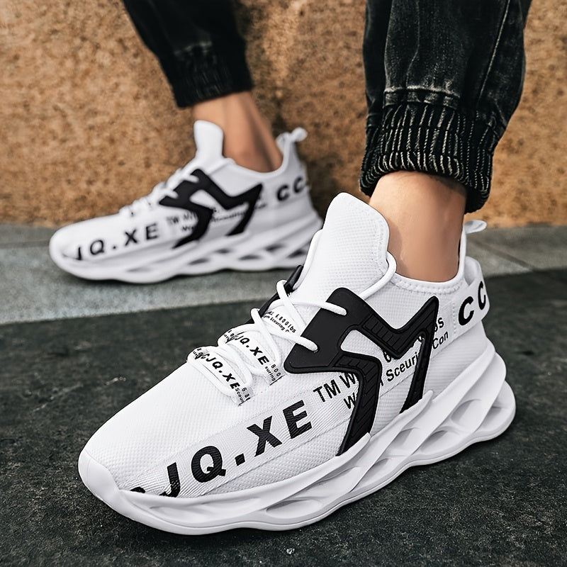 Men's Mesh Breathable Non Slip Running Shoes Blade Type Shoes