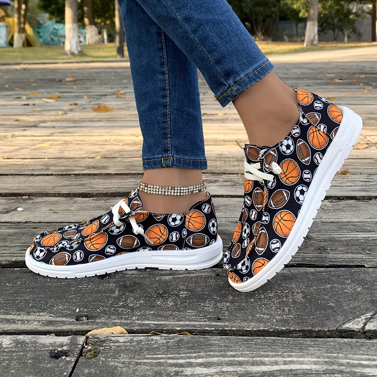 Rugby Baseball Element Women's Canvas Flat Shoes Slip On Lightweight Sneakers