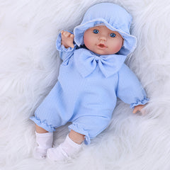 Realistic Soft Body Lifelike Reborn Doll with Clothes Suit for Boys Girls