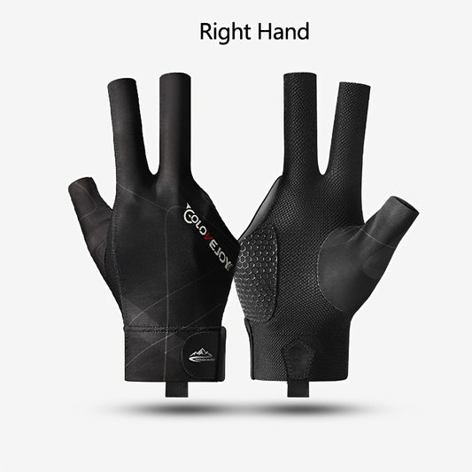 Professional Billiard Gloves Light And Breathable Non slip Three finger Fingerle