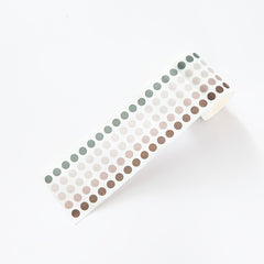 Colorful Polka Dot Sticker Tape Paper Sticker