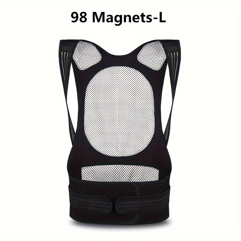 Magnetic Shoulder Warmer Waistcoat with Support Strips