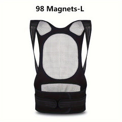 Magnetic Shoulder Warmer Waistcoat with Support Strips