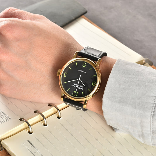 KUERST Teen Watch Automatic Mechanical Night Glow Wristwatch