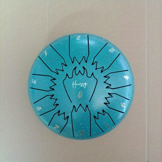 8 inch Steel Tongue Drum Percussion Instrument - Melodious Sound