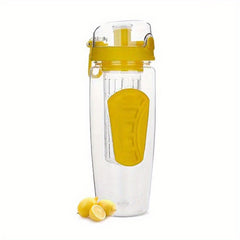 1L Sports Water Bottle with Fruit Infuser Easy to Clean