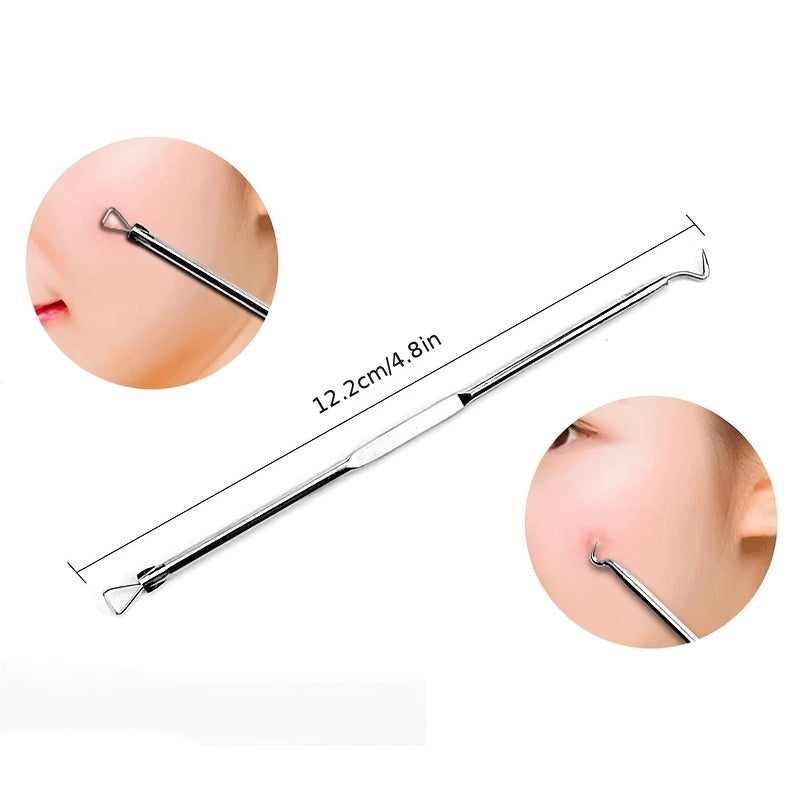 4pcs Acne Removal Needle Pimple Blackhead Remover Tool Blemish Face Skin Care