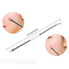 4pcs Acne Removal Needle Pimple Blackhead Remover Tool Blemish Face Skin Care