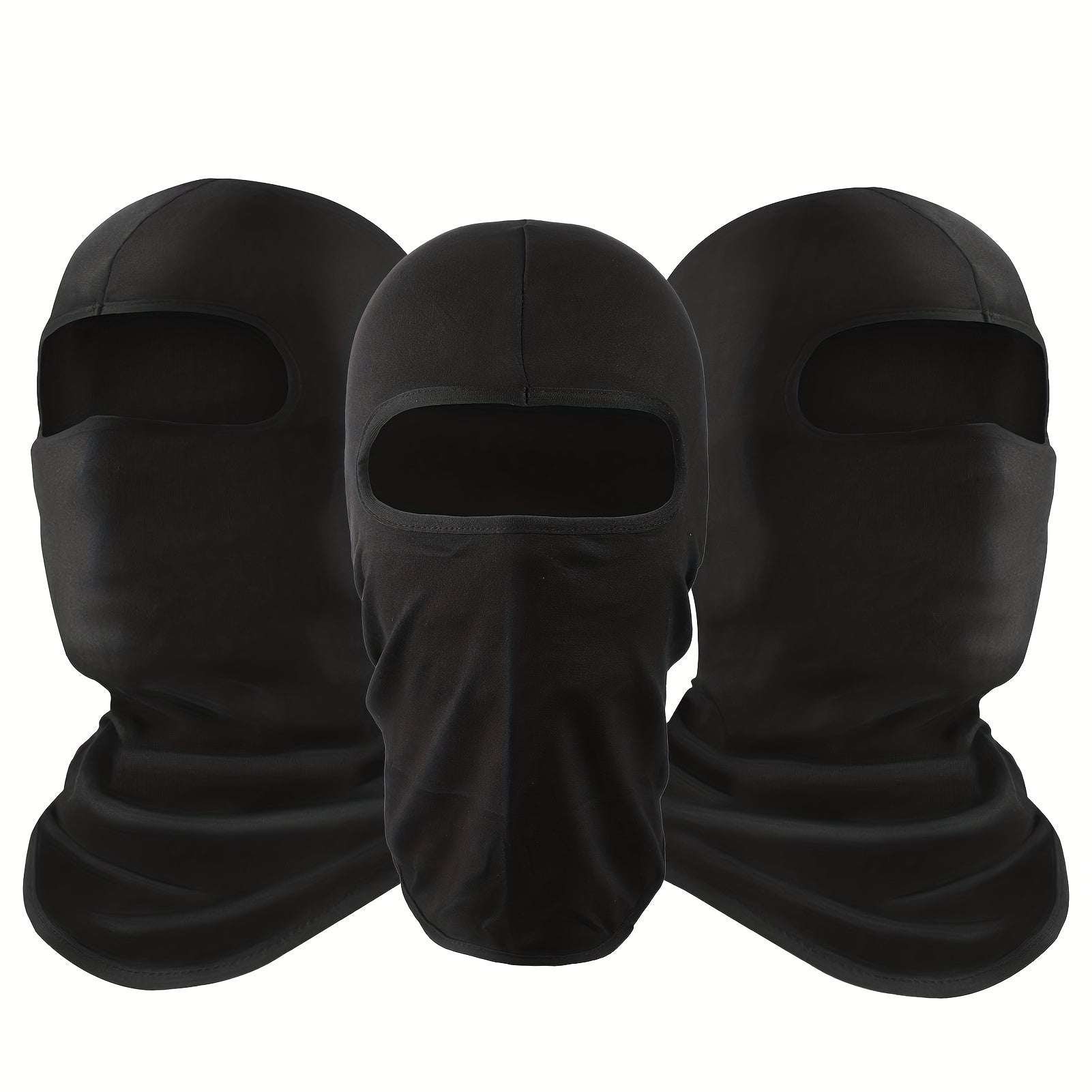 3pcs Breathable Balaclava Mask Scarf UV Protection for Bike Riding