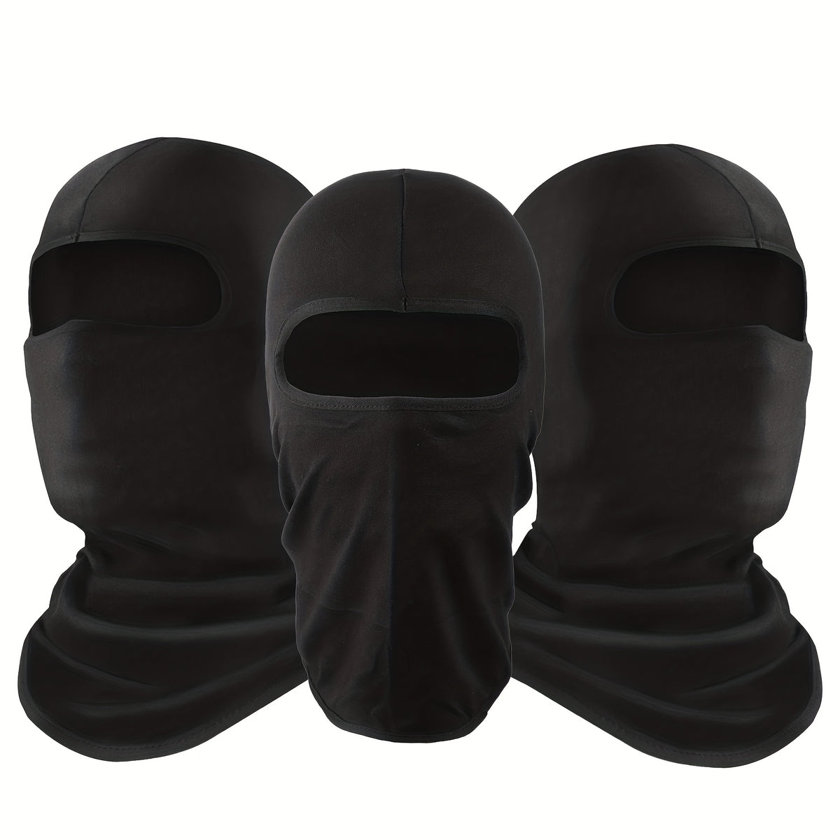 3pcs Breathable Balaclava Mask Scarf UV Protection for Bike Riding
