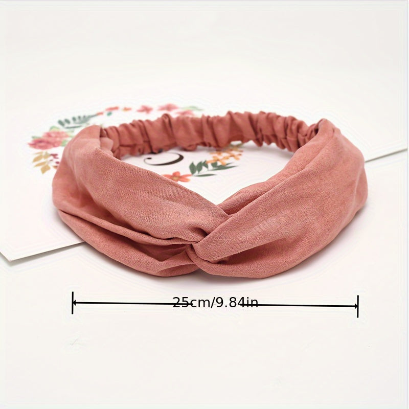 Boho Twist Knotted Headband for Women