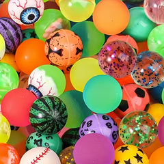 10pcs 25mm Bounce Ball Float Bouncy Ball Jump Ball Colorful Playground