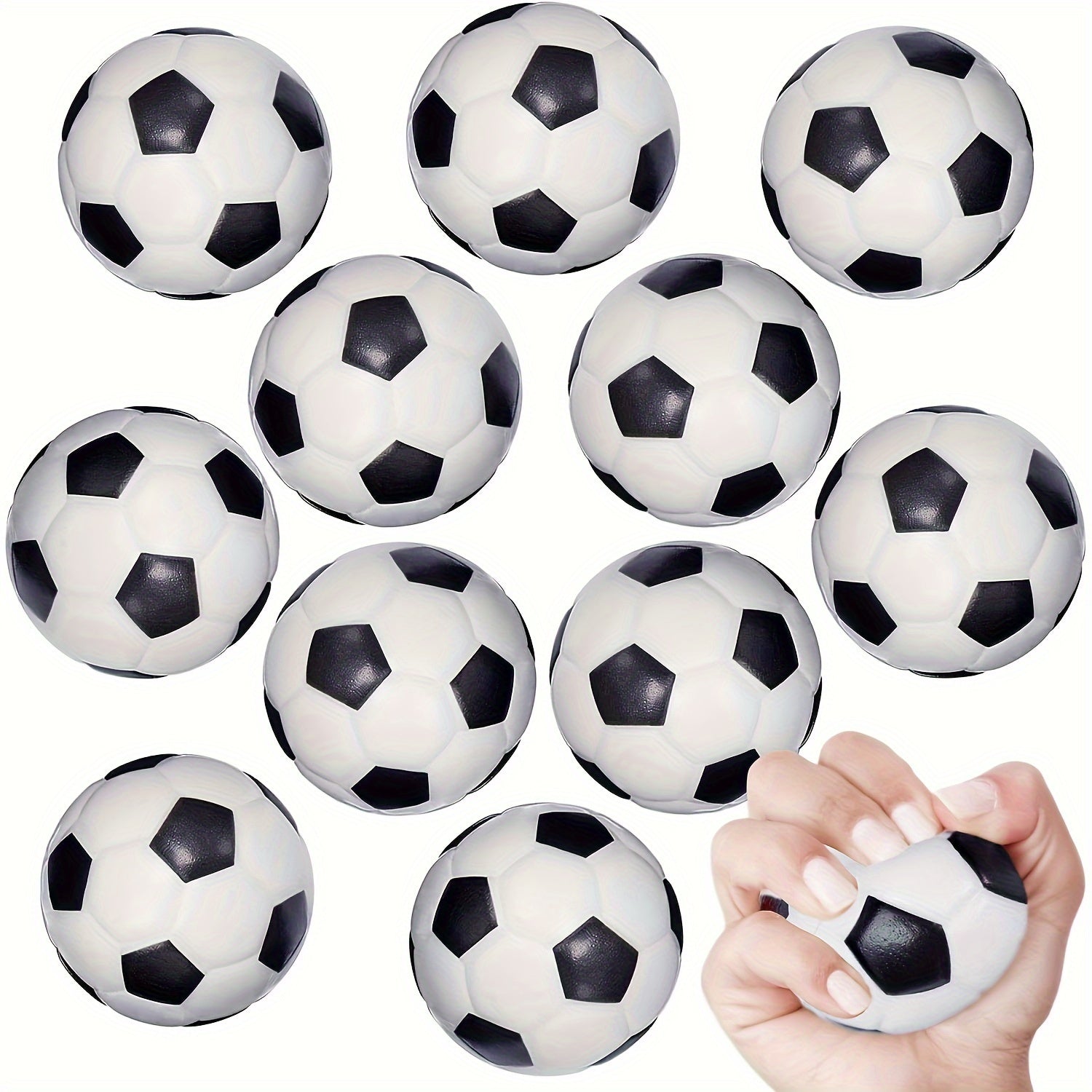 Football Style Grip Ball Hand Exercise Toy Finger Strength and Flexibility