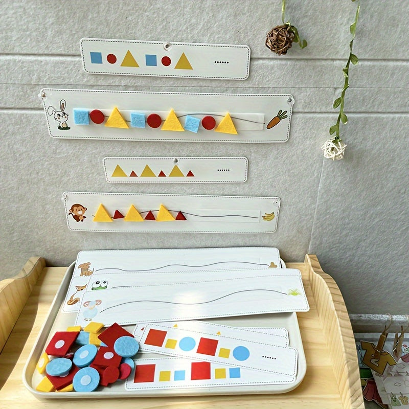 Interactive Geometry Puzzles Educational Toy for Early Learning