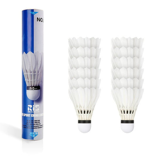 12pcs Durable Badminton Shuttlecocks for Family Training and Entertainment