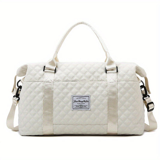 Travel Duffle Bag With Cosmetic Bag - Large Capacity Sports Fitness Storage Bag