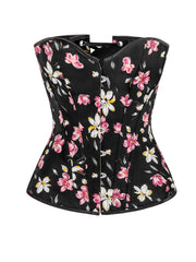 Women's Regency Corset Costume Belt Waist Teddy Tie Push Up Vest