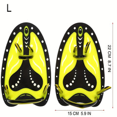 Adjustable Silicone Paddles Swimming Training Equipment