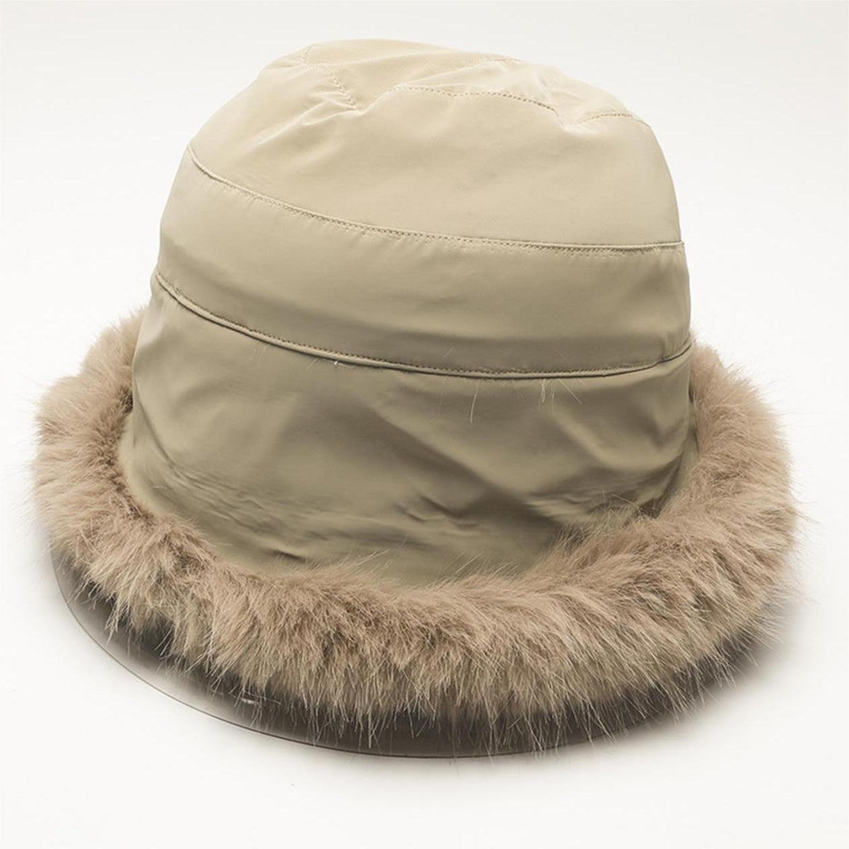 Fluffy Faux Fur Winter Bucket Hat for Women