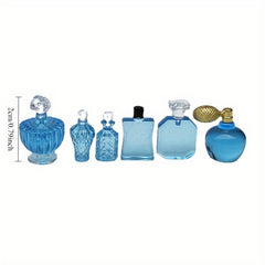 Doll House Mini Model Scene Perfume Bottle Set x6
