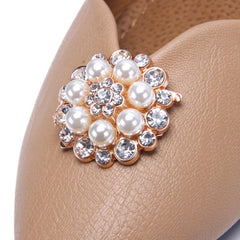 Bridal Shoe Clips Gemstone Rhinestone Heel Buckle Wedding Decoration
