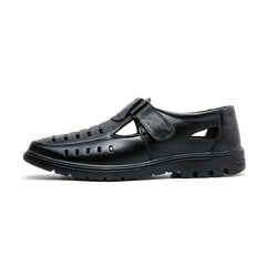 Women's Hollow Out Flat Loafers Hook & Loop Shoes