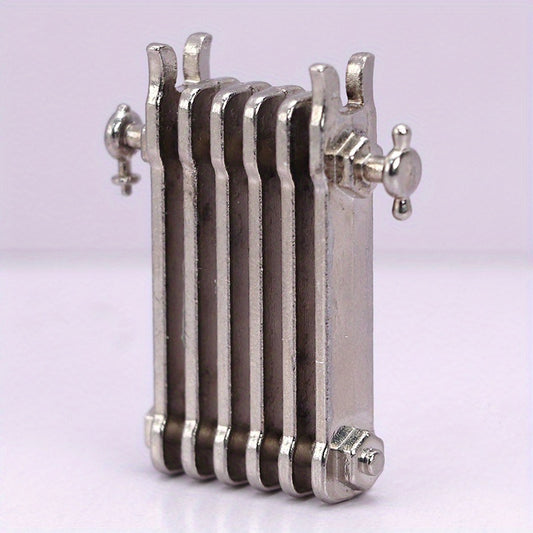 Mini Doll House Metal Radiator for DIY Scene Ornament