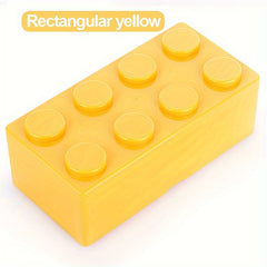 Building Block Shape Storage Box Stackable Desktop Stationery Storage Box