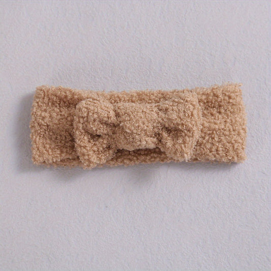 Plush Bow Headband Hairband Hair Accessories For Girls