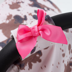Girl's Cow Pattern Sunshade Stroller Cover