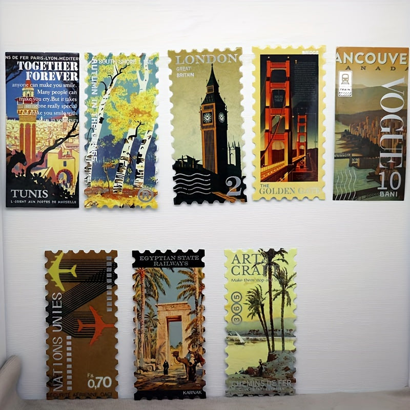 Vintage Style Nostalgic Stickers Old Photos