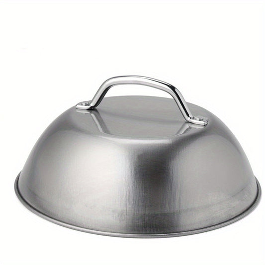Stainless Steel 9 Inch Melting Dome Barbecue Squeegee Pot Cover