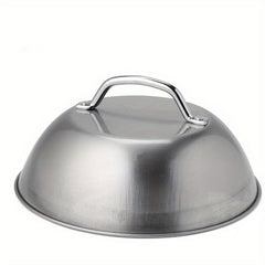 Stainless Steel 9 Inch Melting Dome Barbecue Squeegee Pot Cover