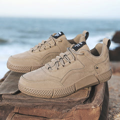 Men's Khaki Walking Skate Shoes