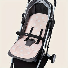Pink Star Stroller Seat Cushion for Hanging Out