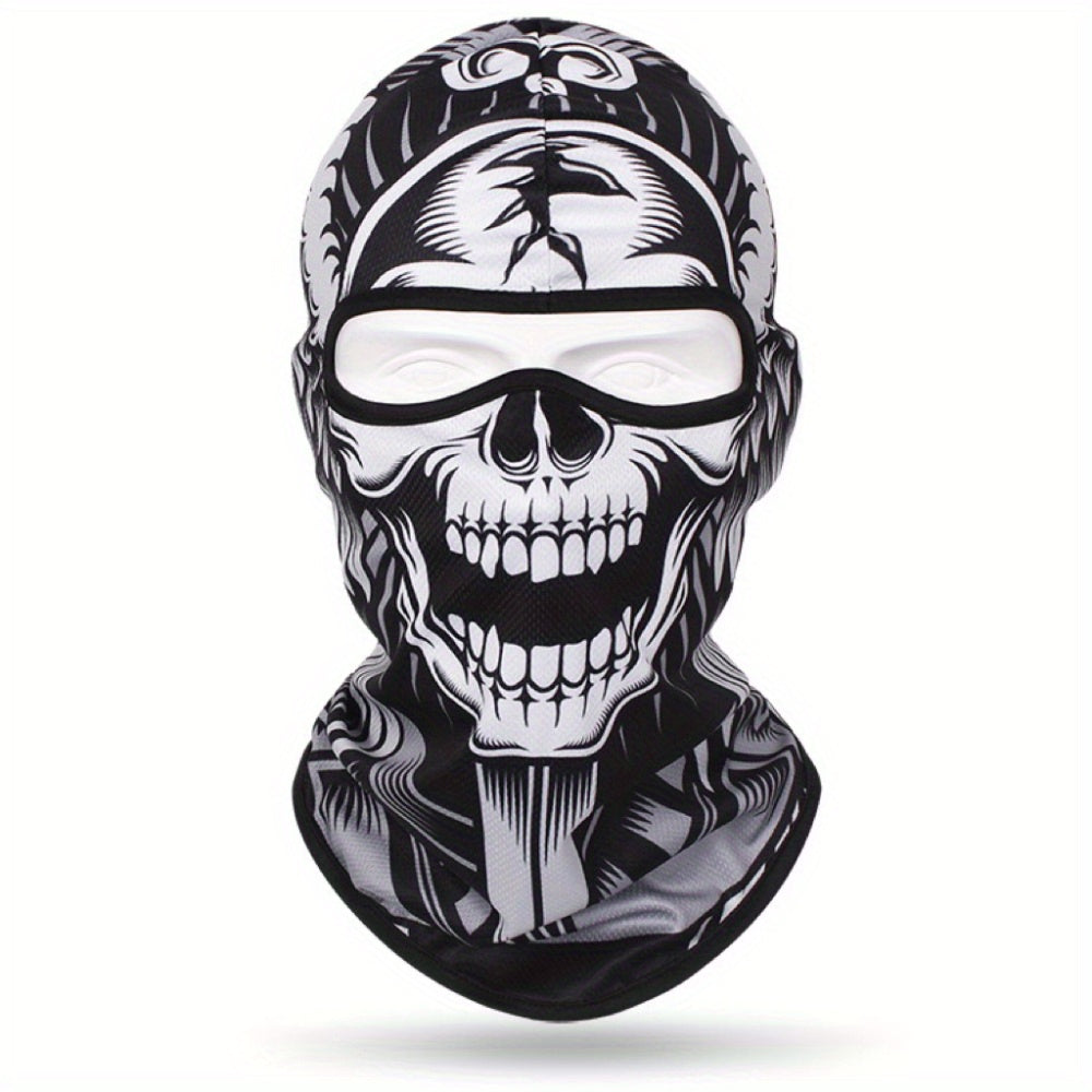 Multicolor Skull Outdoor Mask Hat for Cycling Riding