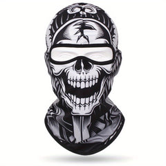 Multicolor Skull Outdoor Mask Hat for Cycling Riding