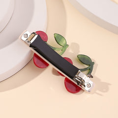 Sweet Cherry Barrette Hair Clip For Girls Women Spring Side Bang Hair Clip