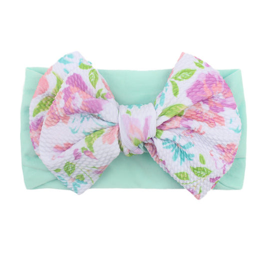 Bow Wide Headbands Elastic Hair Bands Hair Accessories For Baby Boys And Girls