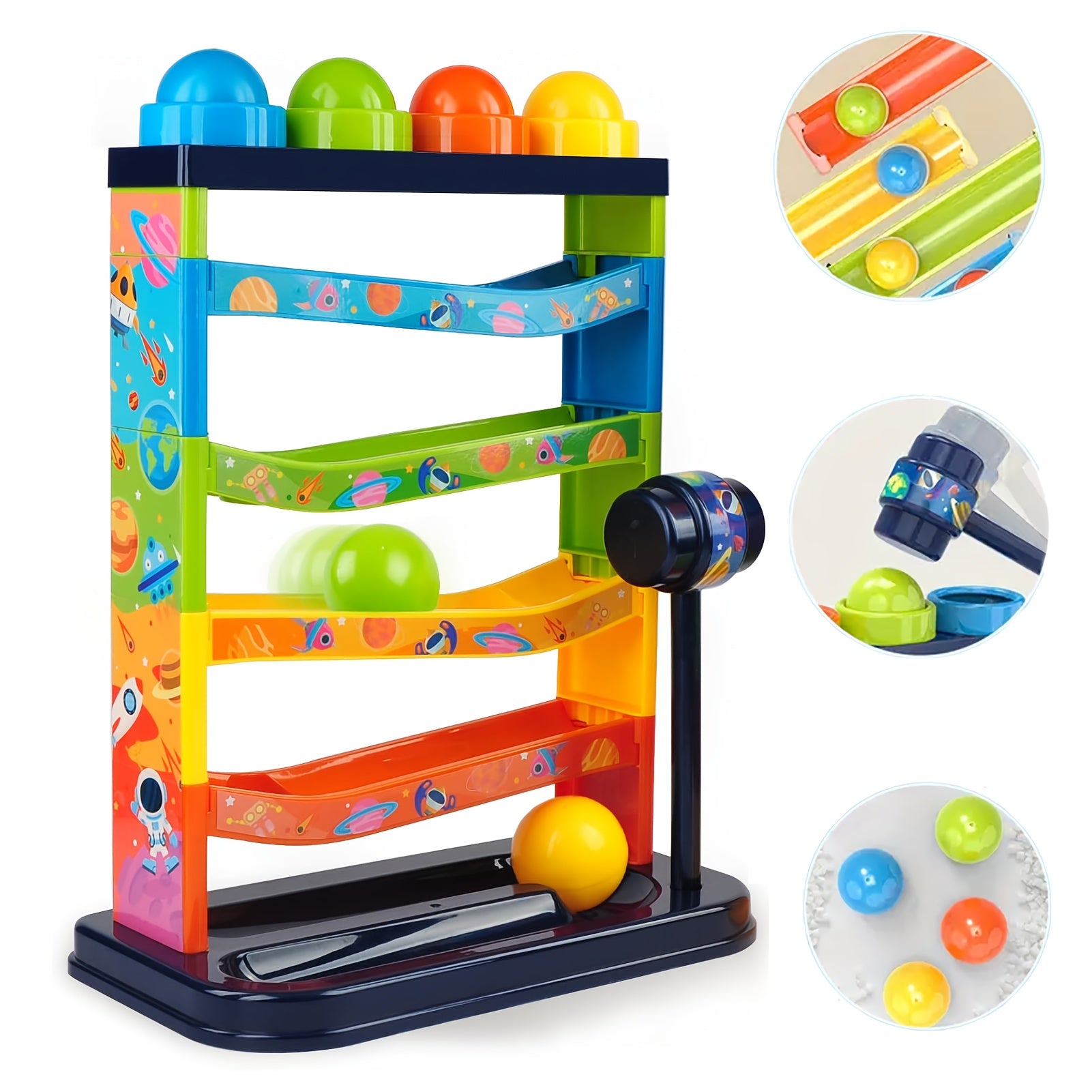 Pound a Ball Toy Hammer Pounding Fun Learning Toy